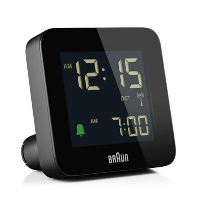  Braun - BC09 R&eacute;veil de voyage num&eacute;rique - Noir