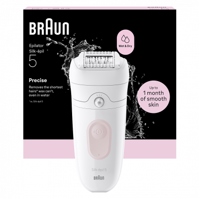 BRAUN  &Eacute;pilateur &eacute;lectrique sans fil Silk-&eacute;pil 5-000
