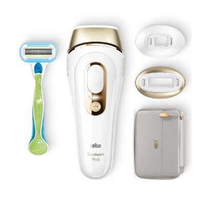 BRAUN  Expert Pro Pl 5154 Epilator Blanc,Dor&eacute;