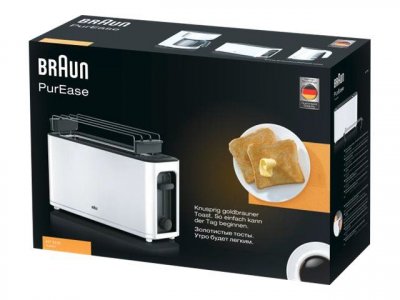 Braun HT 3110 WH Grille-pain Blanc