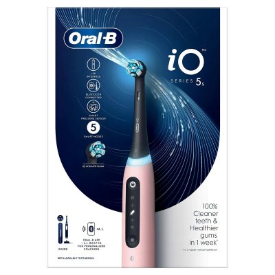 ORAL B Braun Io 5s Electric Toothbrush Rose