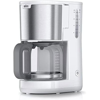 BRAUN  Kf1500wh Drip Coffee Maker Argent&eacute; One Size / EU Plug