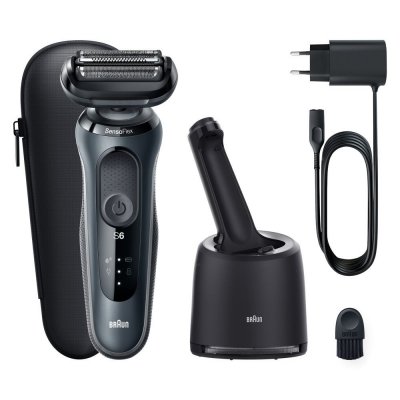  Braun Rasoir Series 6 - Avec Centre Smart Care - Gris