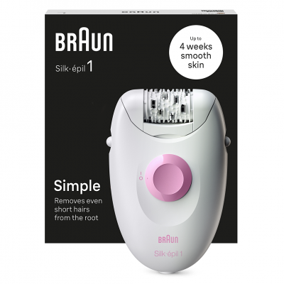 Braun Silk-Epil 1 Epilateurs SE1-010 1CT