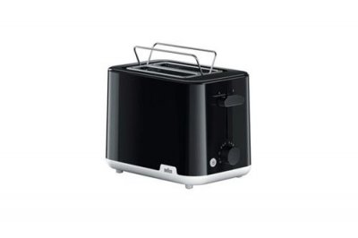 BRAUN Breakfast1 ht1010bk 900w 2 fentes arr&ecirc;t automatique plastique noir
