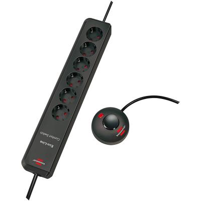 Brennenstuhl 1159450616 multiprise 2 m 6 sortie(s) CA Anthracite