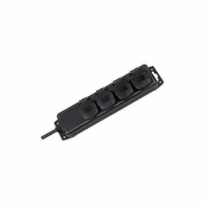 BRENNENSTUHL  Bloc multiprise socle 4 prises IP44 avec volets 2m