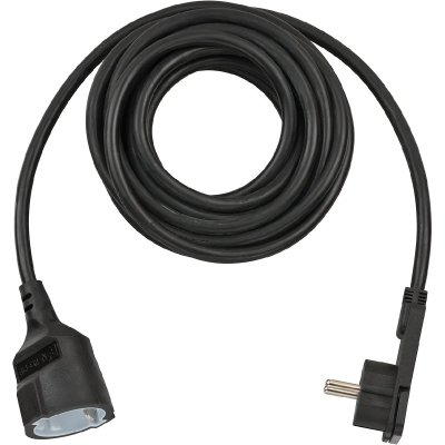 BRENNENSTUHL  Ip20 H05vv-f3g1.5 5 M Plug Extension Argent&eacute;