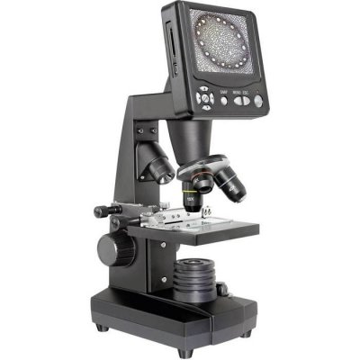BRESSER  Lcd Student Microscope 8.9cm 3.5&acute;&acute; Noir