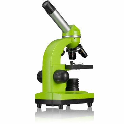 BRESSER  microscope Biolux SEL40-1600x 27 cm vert 17 pi&egrave;ces