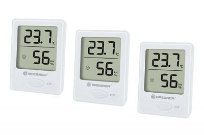 BRESSER  Temeo Thermometer And Hygrometer 3 Units Blanc