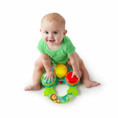 BRIGHT STARTS  Safari Beats Musical Toy Multicolore