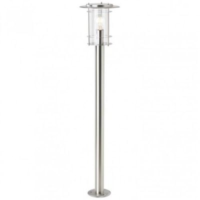 BRILLIANT  Potelet YORK - E27 - 1x60W - Coloris acier