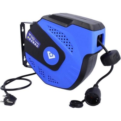  Brilliant Tools - Enrouleur &eacute;lectrique, IP44, 15 + 1m, 230V