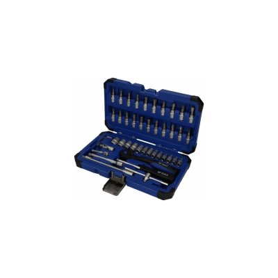 BRILLIANT TOOLS  Jeu de douilles de 1/4 45 pcs Acier