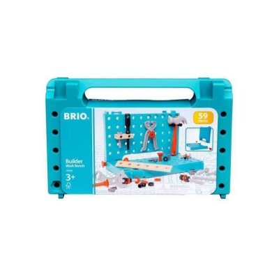 RAVENSBURGER BRIO&reg; Mallette &eacute;tabli enfant Builder bois 34596
