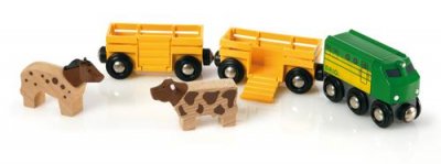 Brio Train : Train des animaux de la ferme