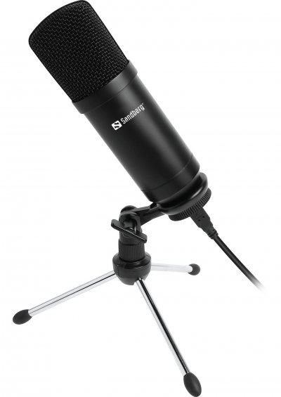 SANDBERG Broadcast  Streamer Usb Desk Microphone