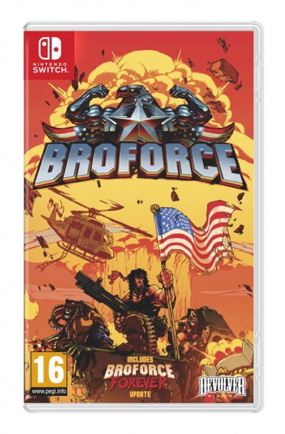 JUST FOR GAMES Broforce Nintendo SWITCH - Neuf