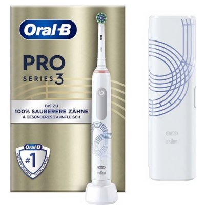 ORAL B Brosse &Agrave; Dents Electrique Blanc Series 3 Pro Oral-b - La Bo&icirc;te