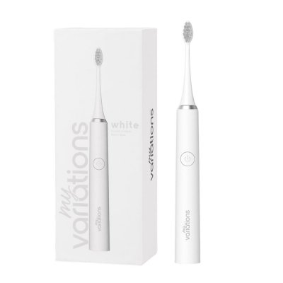 MY VARIATIONS Brosse &agrave; dents &eacute;lectrique  SONIQUE BLANCHE