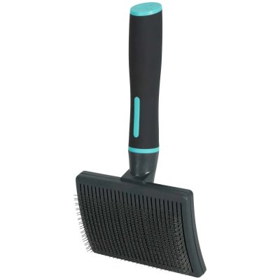 ZOLUX Brosse SLICKER retractable taille L pour chiens