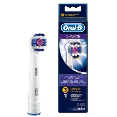 ORAL B Brossette  EB 18 X 3 3 D WHITE