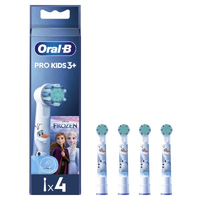 ORAL B Brossettes Oral-B Pro Kids Disney La reine des neiges - 4 unit&eacute;s