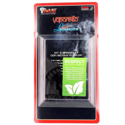 POLTI Brossettes par 3 pour Nettoyeur vapeur 