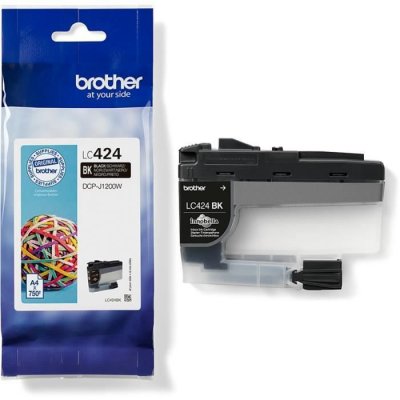 BROTHER  Cartouche Encre Lc424bk One Size Black