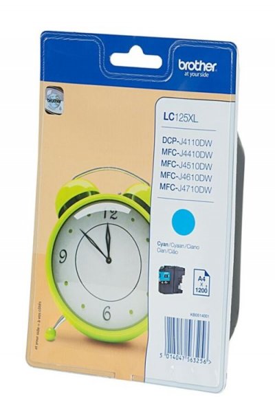 BROTHER  Cartouche LC-125XL - Cyan - XL
