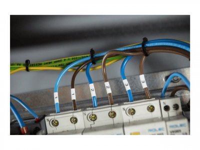 BROTHER  Gaine thermo-r&eacute;tractable HSE-631E - Noir sur jaune