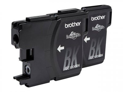 BROTHER  Ink Cart/Black 2-pack Dcp-185C -385C