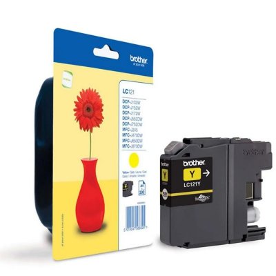 BROTHER  Lc-121Y Cartouche Jaune Blist