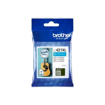 BROTHER  LC-421XLC Cartouche d'encre Cyan Original LC421XLC