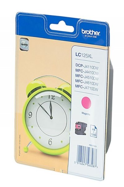 BROTHER  LC125XLM Magenta