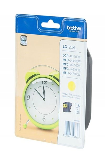 BROTHER  LC125XLY Jaune