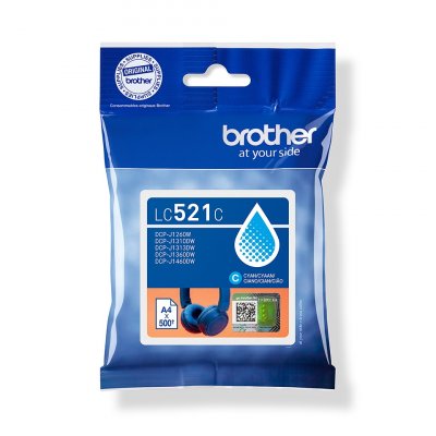 BROTHER  LC521C - cyan - original - cartouche d'encre