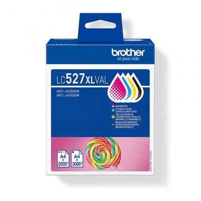 BROTHER  LC527XLVAL Cartouche d'encre d'origine, pack &eacute;conomique - Neuf