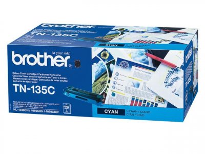 BROTHER  Tn-135C Cyan 4000 pages &agrave; 5