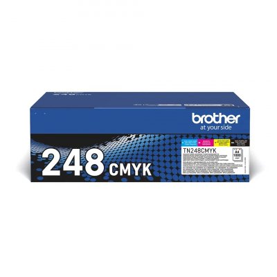 BROTHER  TN248VAL Pack Toner Noir + CL