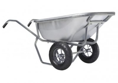 HAEMMERLIN Brouette Expert Twin Excellium 230 Tout Galva Roues Gonfl&eacute;es