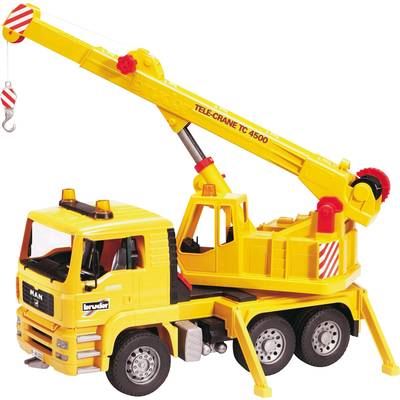 BRUDER  Camion Grue MAN, Jeu v&eacute;hicule