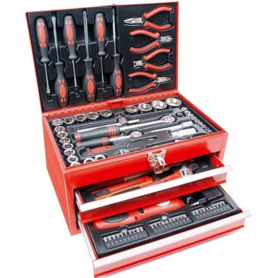 BRUDER MANNESMANN Br&uuml;der mannesmann ensemble d'outils 155 pi&egrave;ces 29066 408581