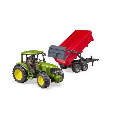 BRUDER  Tractor John Deere With Dump Trailer Multicolore 3-6 Years