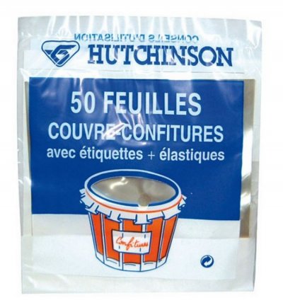 HUTCHINSON BSCA BE751 Couvre Confiture 50 Feuilles