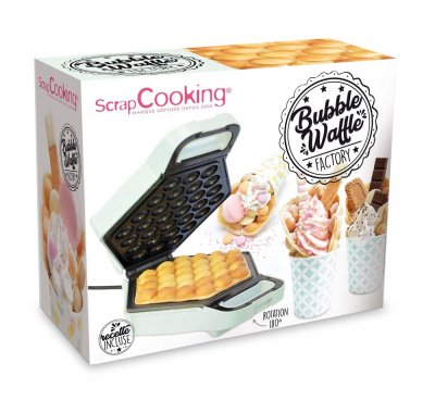 SCRAPCOOKING Bubble Waffles Factory, 