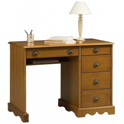 BEAUX MEUBLES PAS CHERS Bureau junior pin miel de style anglais
