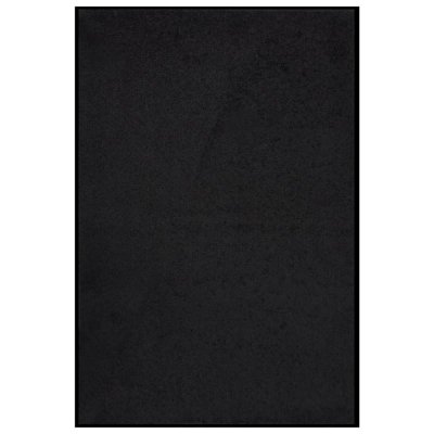 VIDAXL Bussandri Exclusive - Paillasson 80x120 cm noir