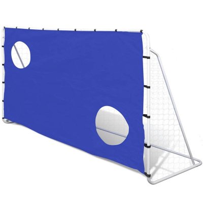 VIDAXL But de Football avec Cibles 240 x 92 x 150 cm  - Bleu